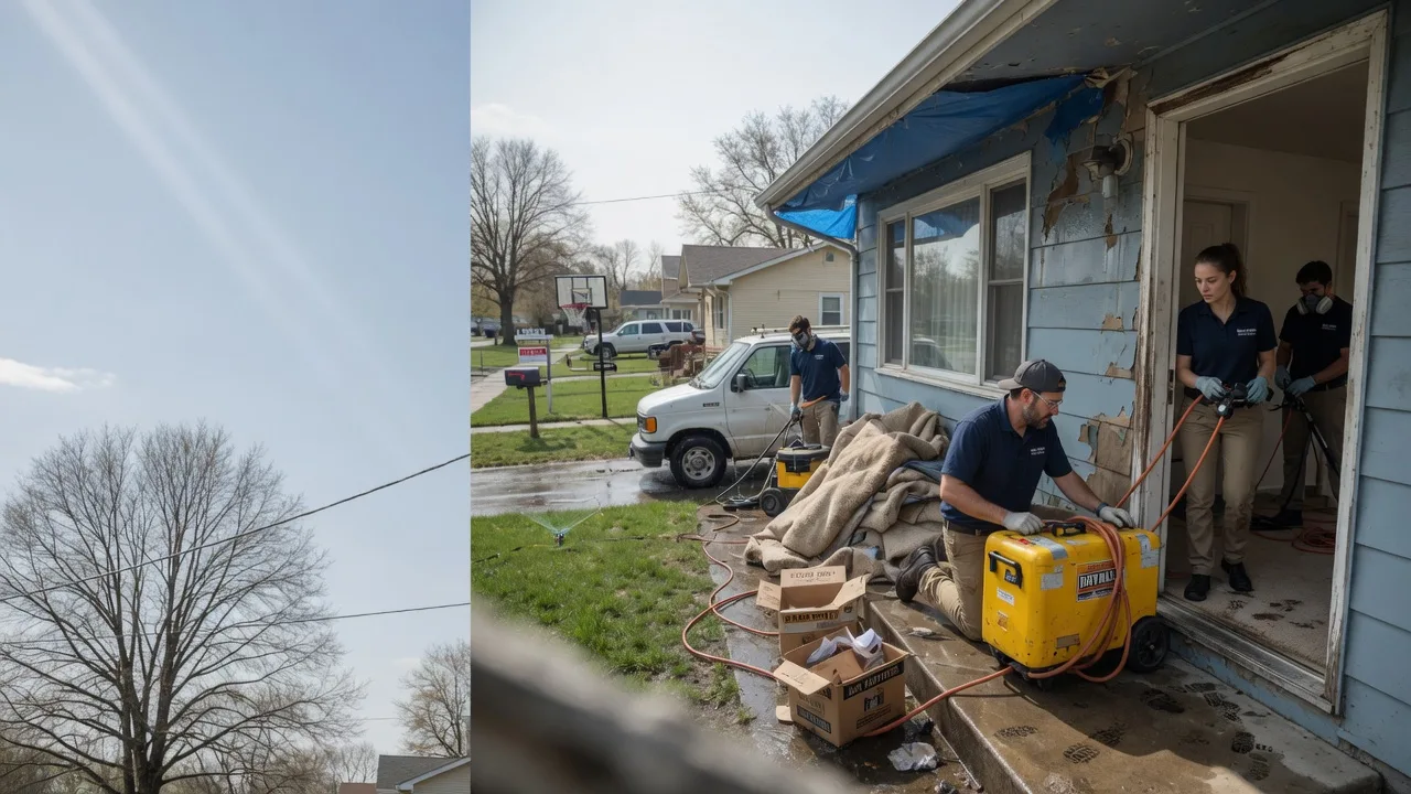 Basement Flood Cleanup in East Troy, WI near me